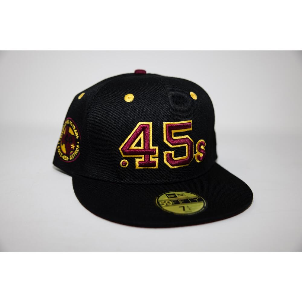 Houston Astros "UGK .45s" 40 yr anniversary Fitted‎ Hat  Size 7 3/4